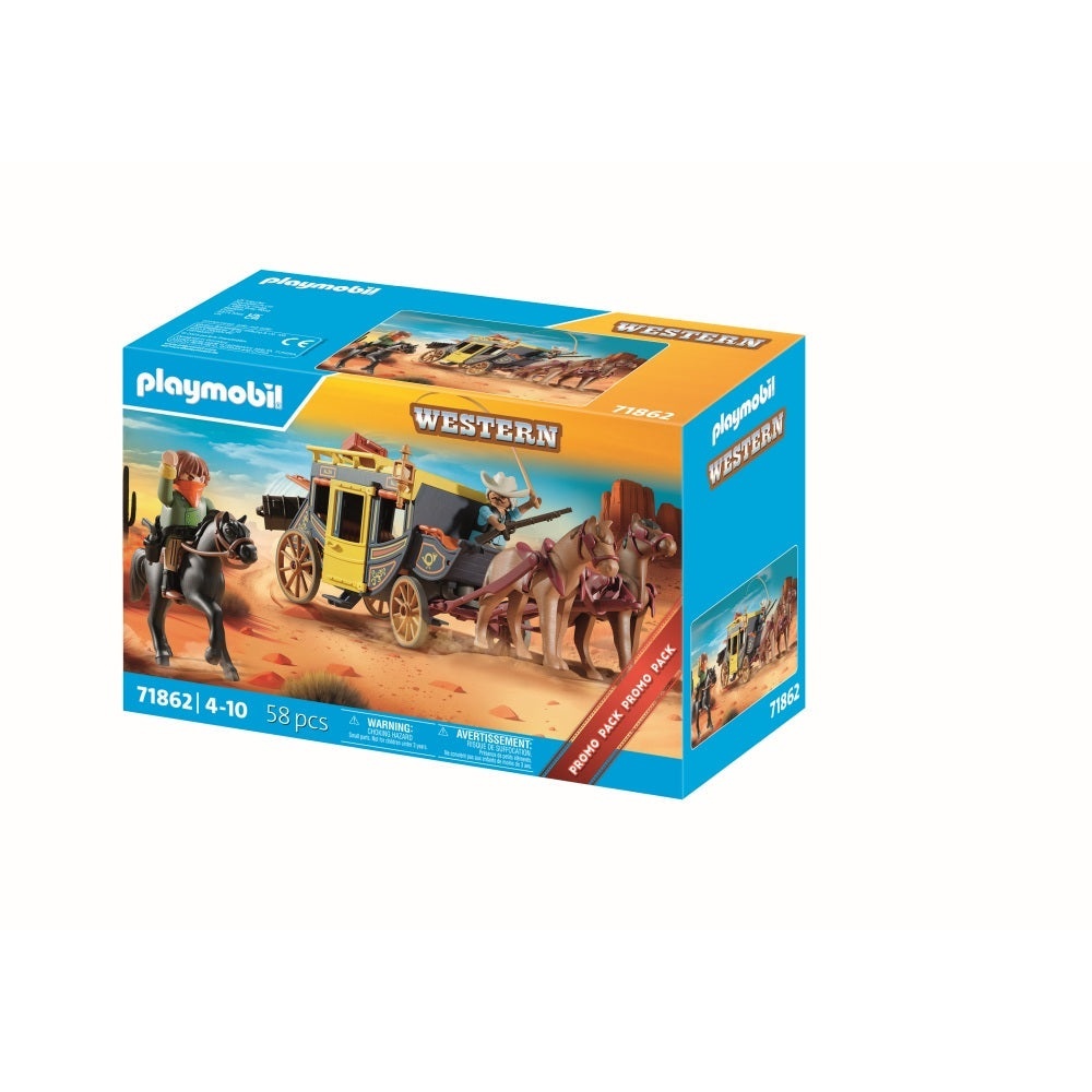 Playmobil - Promo Pack Diligenta din Vestul salbatic - 2 | YEO