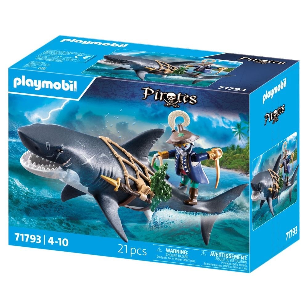 Playmobil - Rechin urias cu pirat Playmobil - 2 | YEO