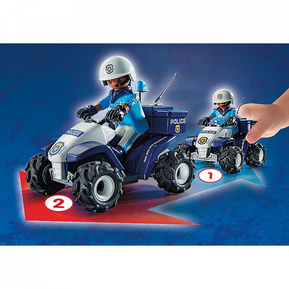 Playmobil - Vehicul De Politie 2 - 1 | YEO