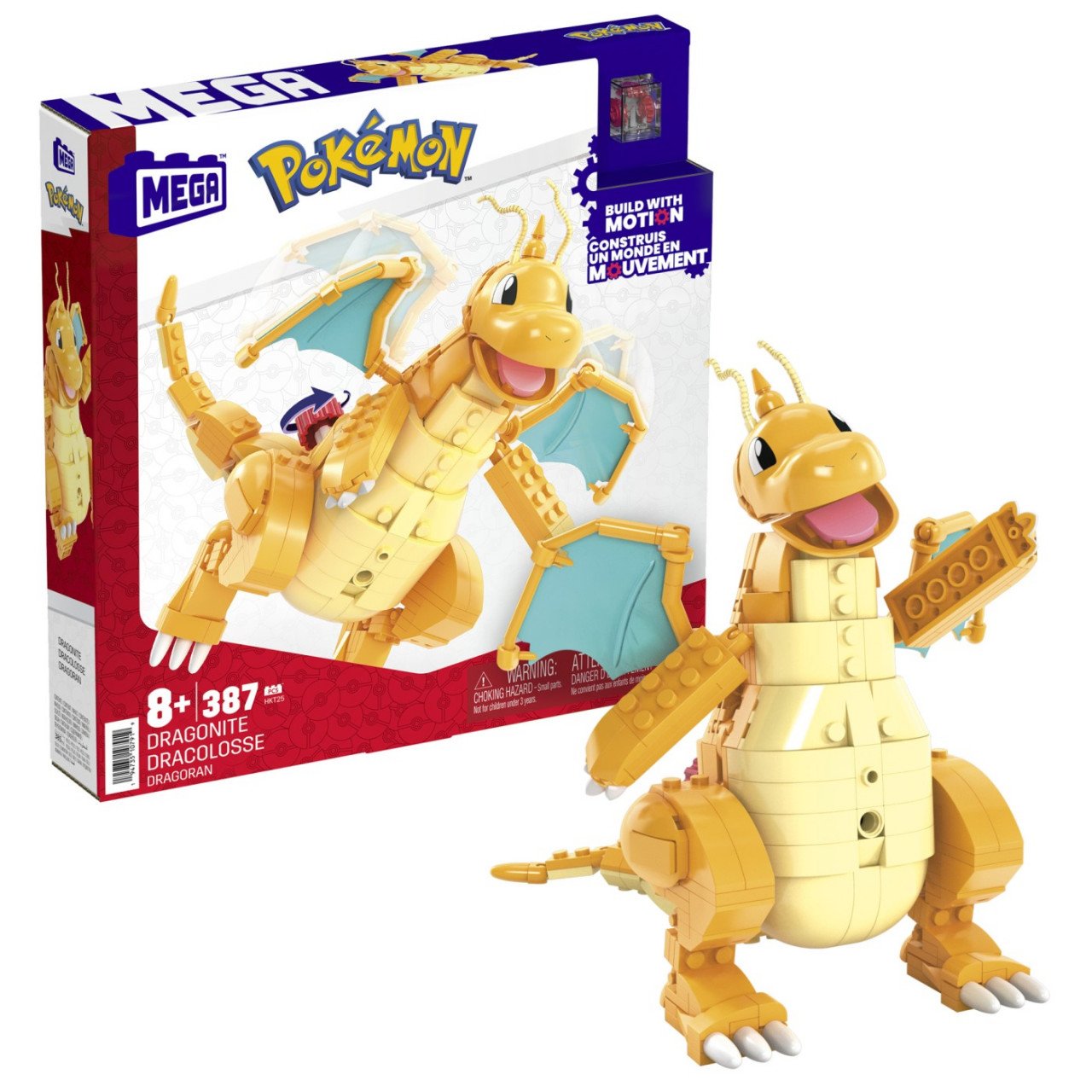 Pokemon Mega Set De Constructie Dragonite - 2 | YEO