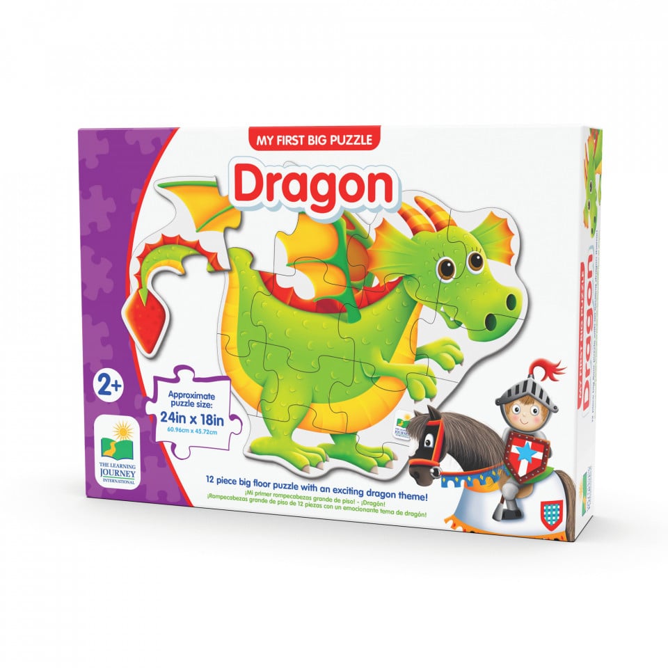 Primul Meu Puzzle De Podea - Dragon - 1 | YEO