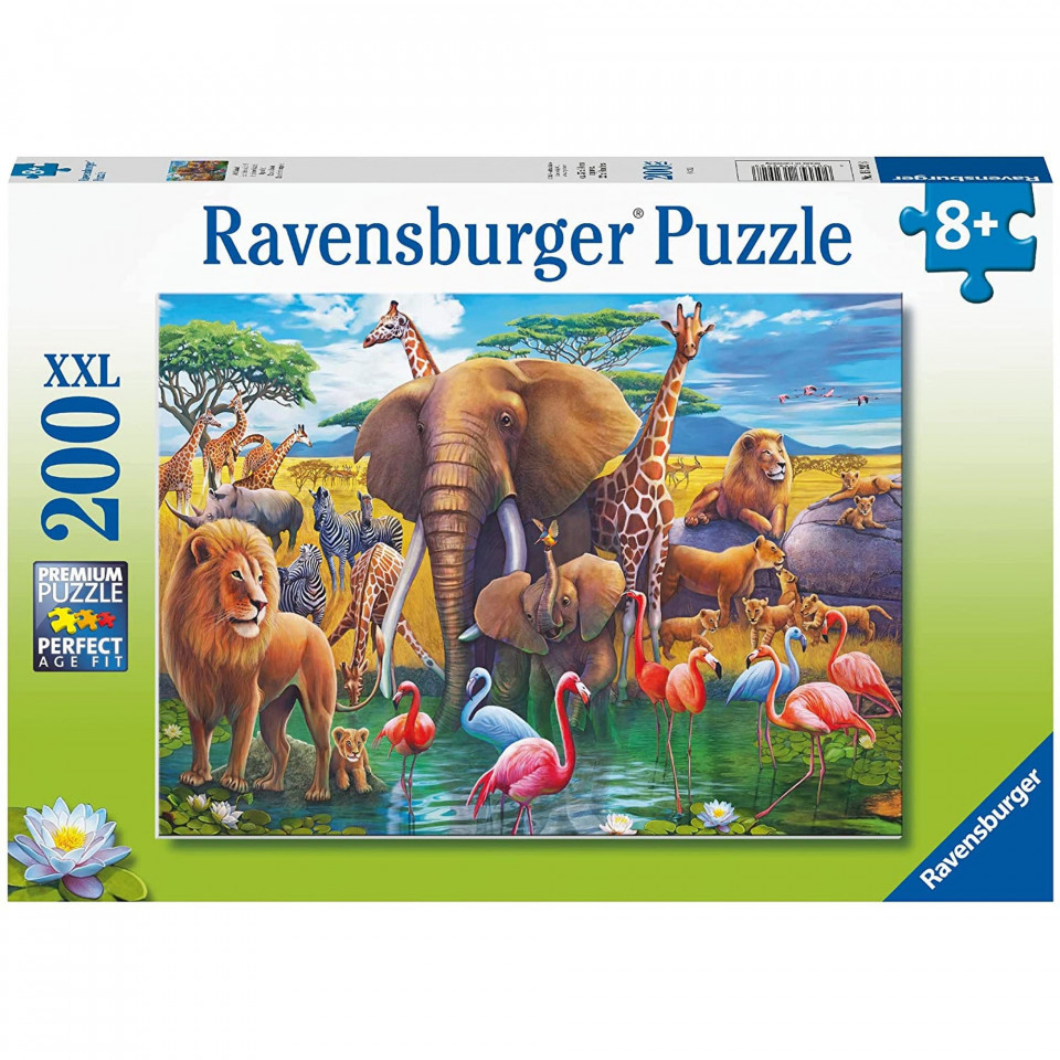 Puzzle Animale Din Africa, 200 Piese