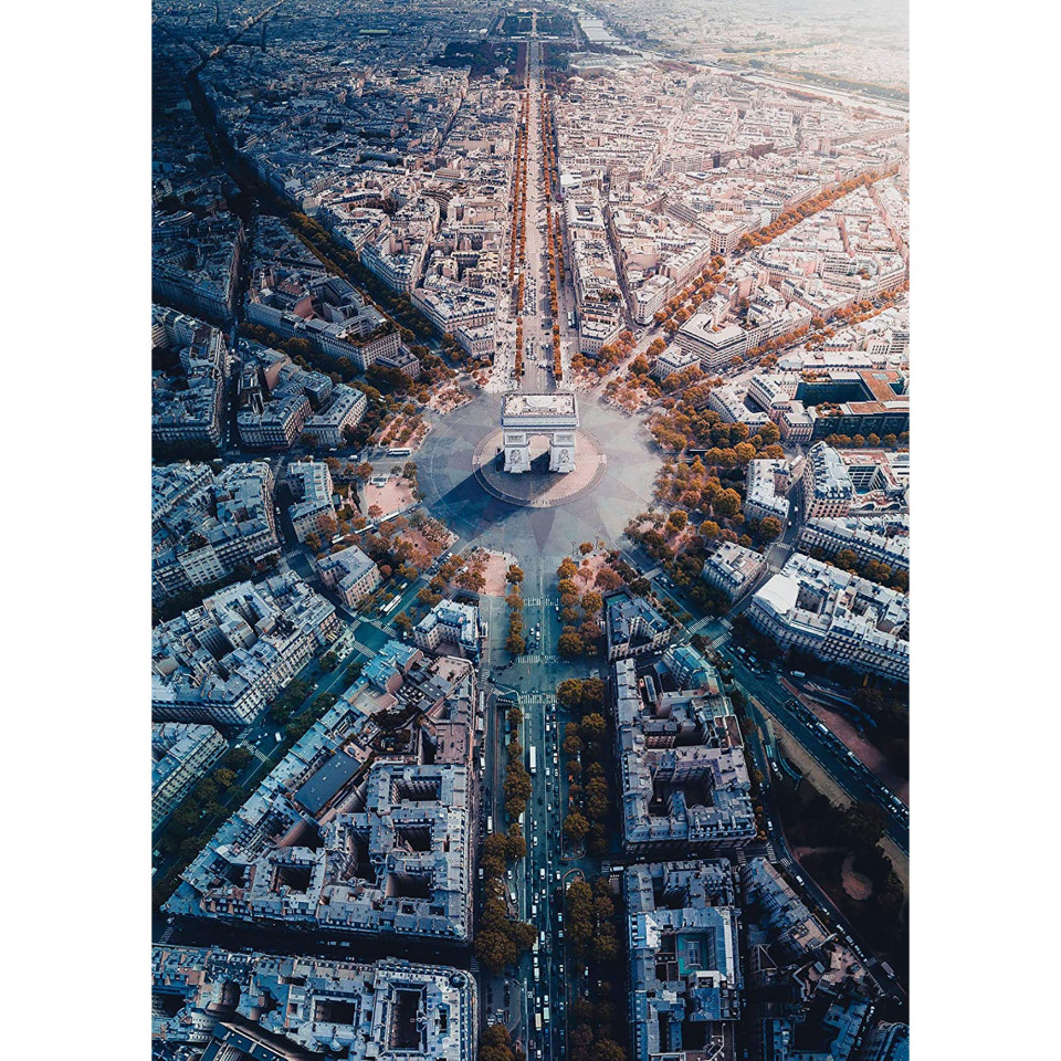 Puzzle Arc De Triumf Paris, 1000 Piese