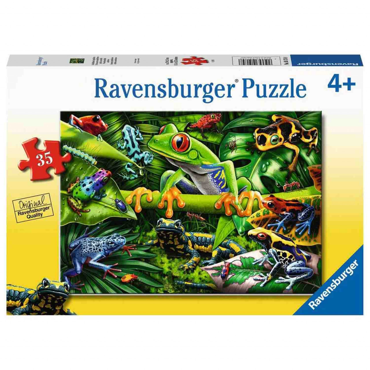 Puzzle Broscute, 35 Piese