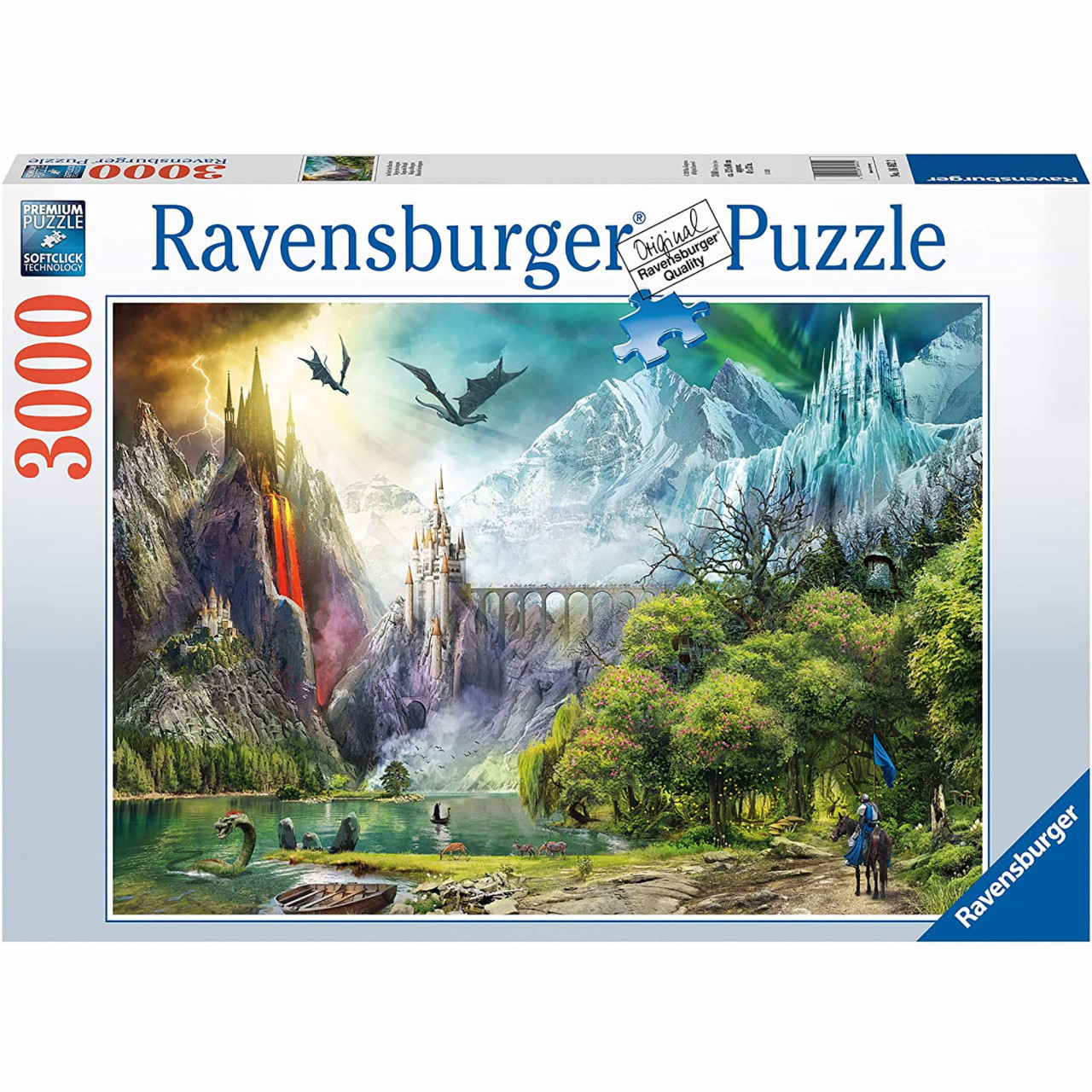 Puzzle Domnia Dragonilor, 3000 Piese