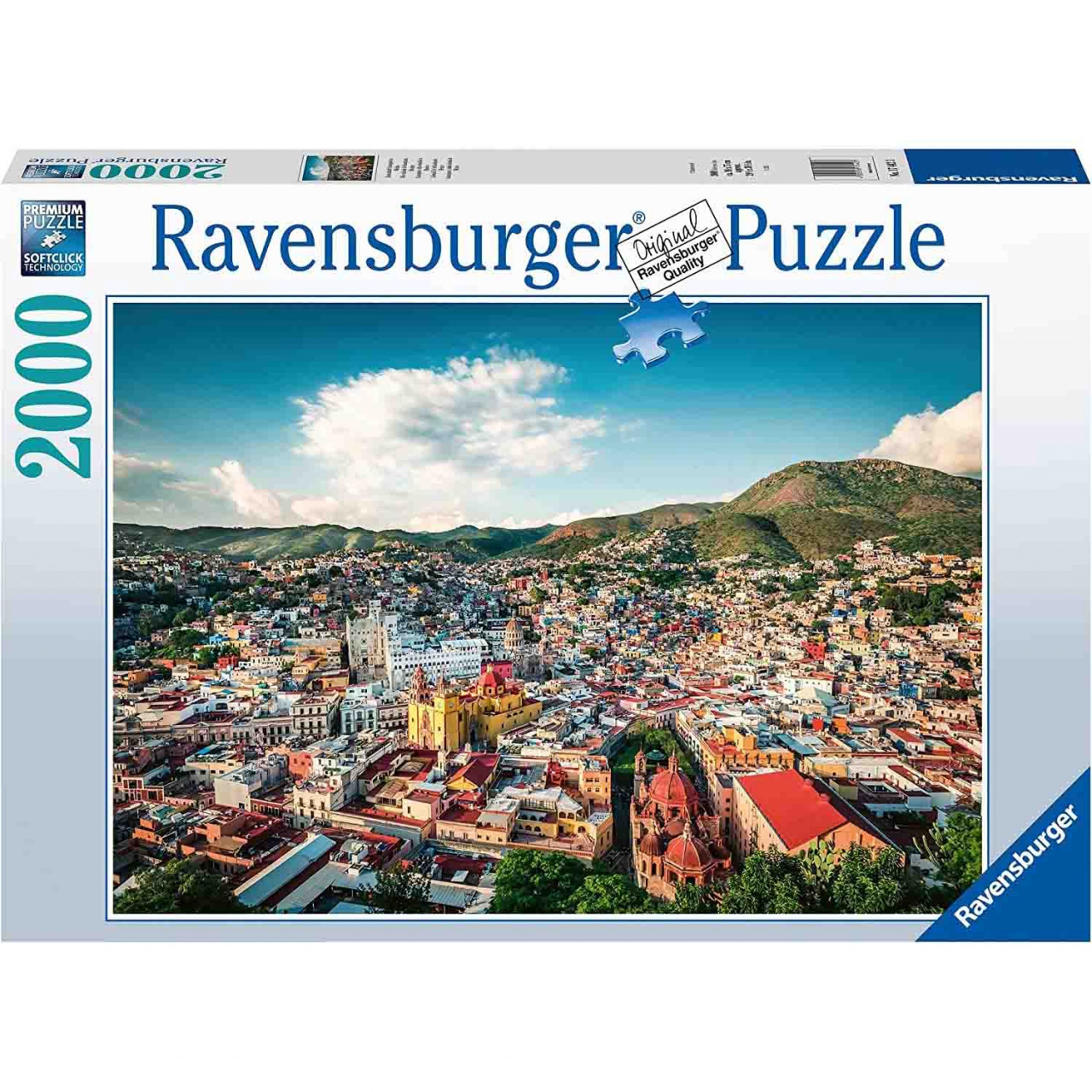 Puzzle Guanajuato Mexic, 2000 Piese