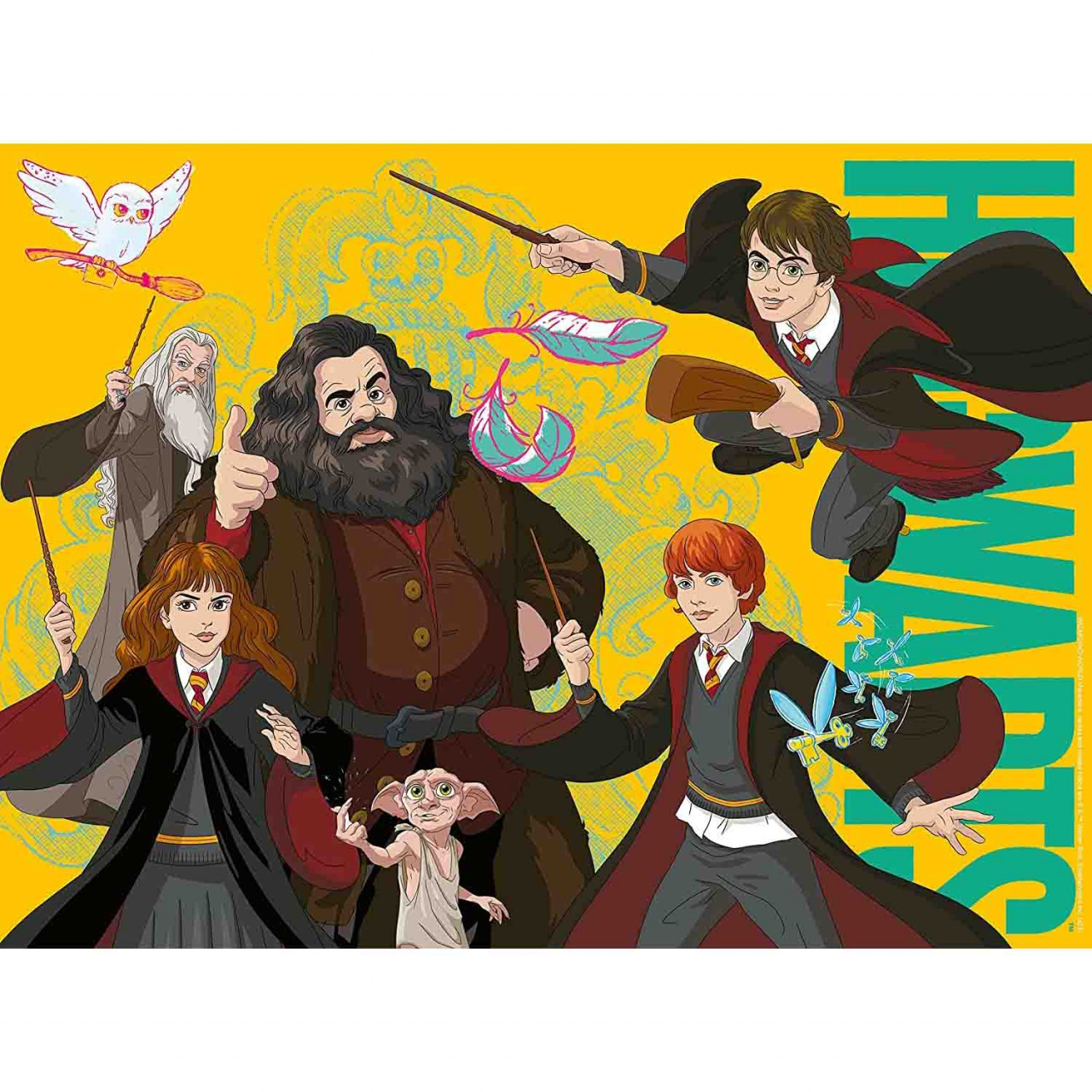 Puzzle Harry Potter Si Alti Vrajitori, 100 Piese - 1 | YEO