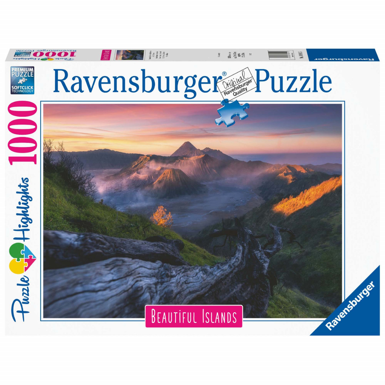 Puzzle Insula Java Mount Bromo, 1000 Piese