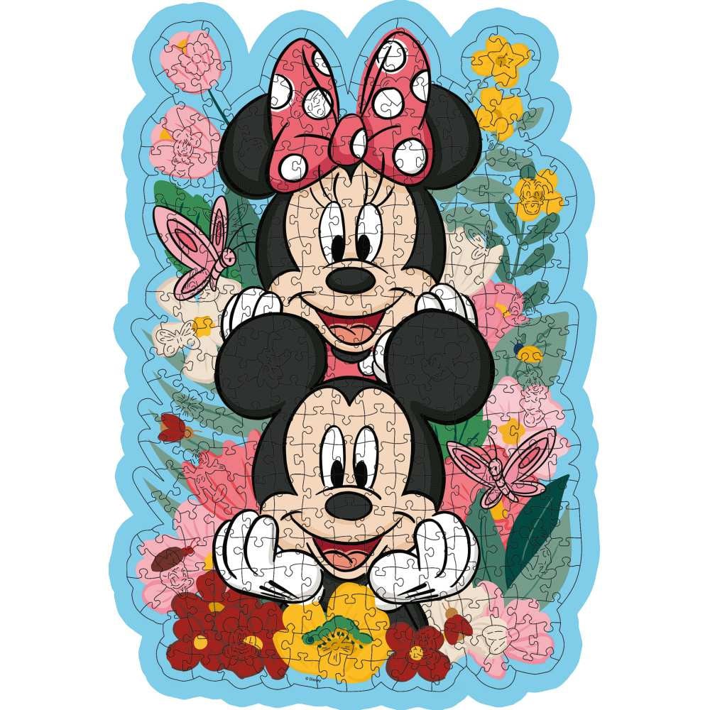 Puzzle lemn Mickey si Minnie 300 piese - 1 | YEO