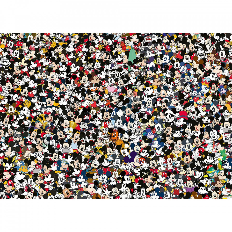 Puzzle Provocare Mickey Si Prietenii, 1000 Piese