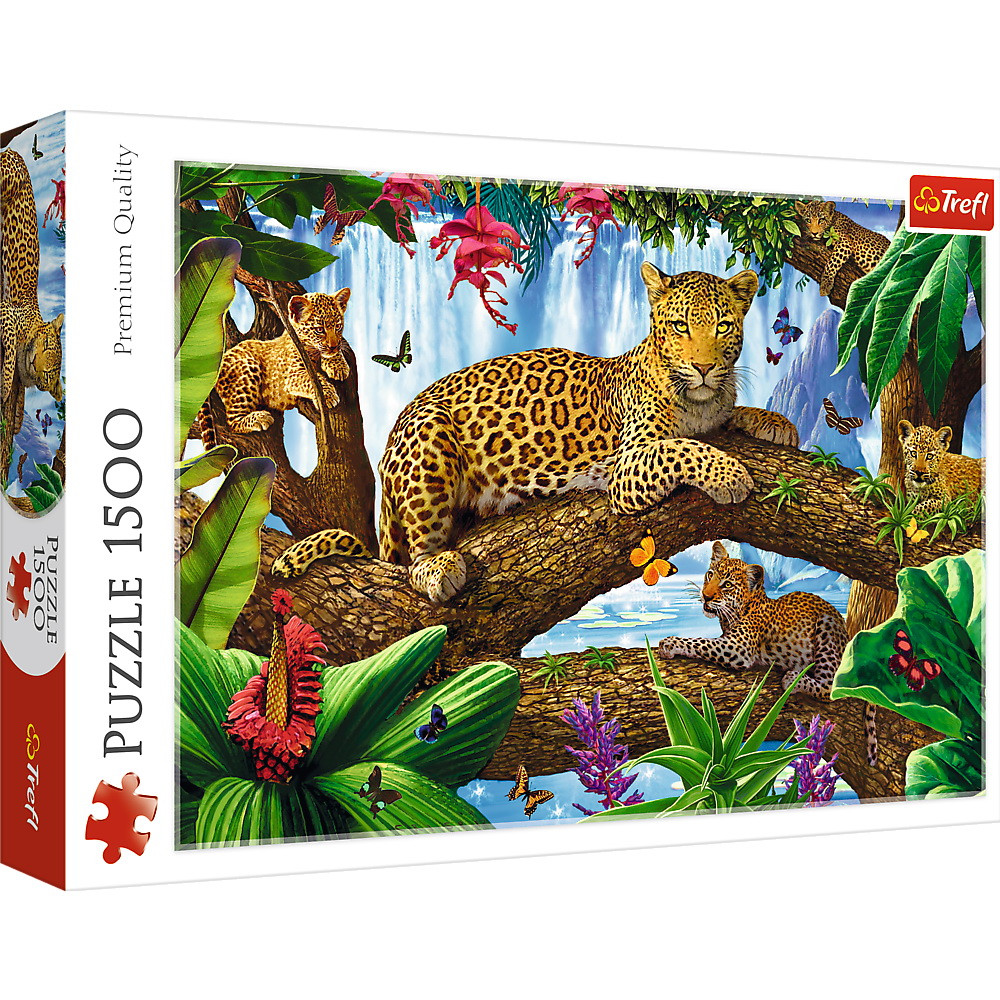 Puzzle Trefl 1500 Jaguar Intr-O Pauza Odihnitoare - 1 | YEO