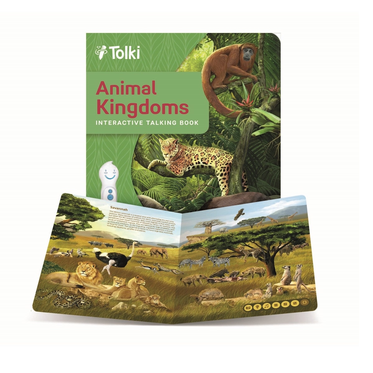 Raspundel Istetel, carte Animal Kingdoms (limba engleza) - 1 | YEO