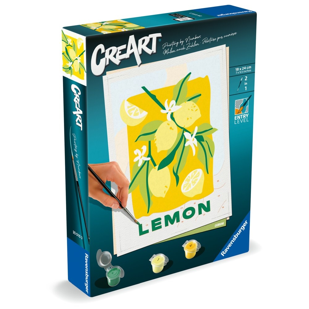 Ravensburger - CreArt pictura pe numere pentru adulti lamai - 1 | YEO