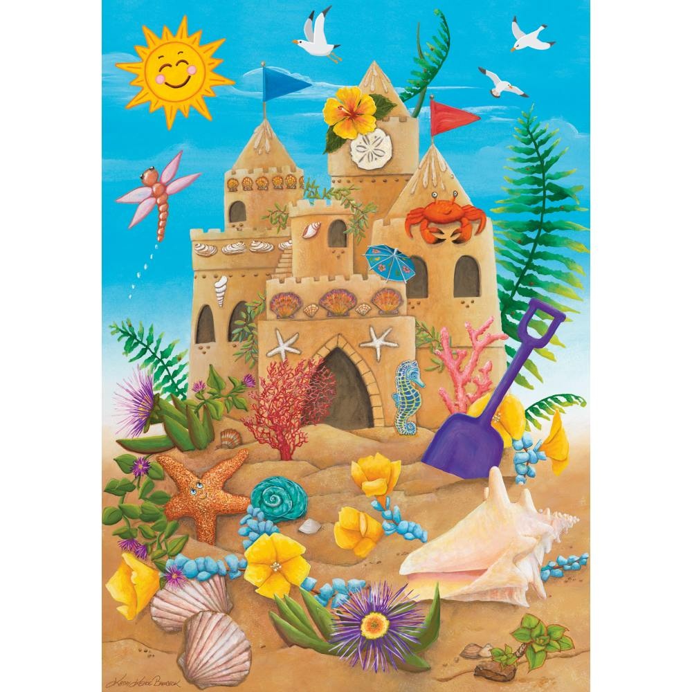 Ravensburger - Puzzle castel de nisip 35 piese - 2 | YEO
