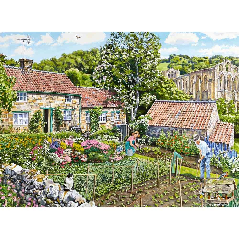 Ravensburger - Puzzle casute cozy din nordul Yorkshire 2x500 piese - 2 | YEO