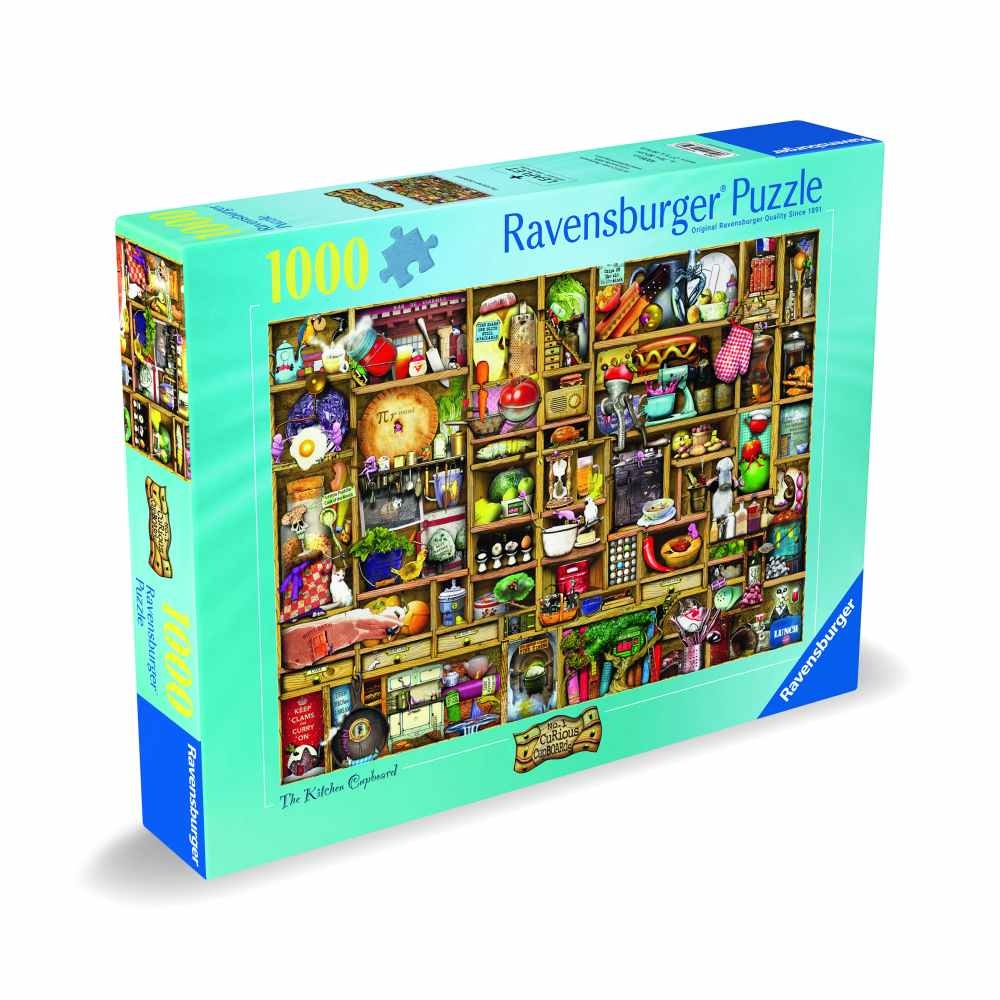 Ravensburger - Puzzle dulap de bucatarie 1000 piese design nou - 1 | YEO