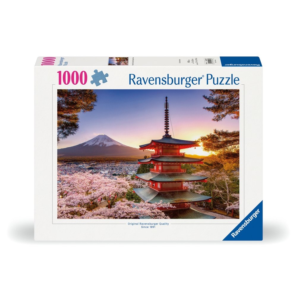 Ravensburger - Puzzle Fuji ciresi infloriti 1000 piese design nou