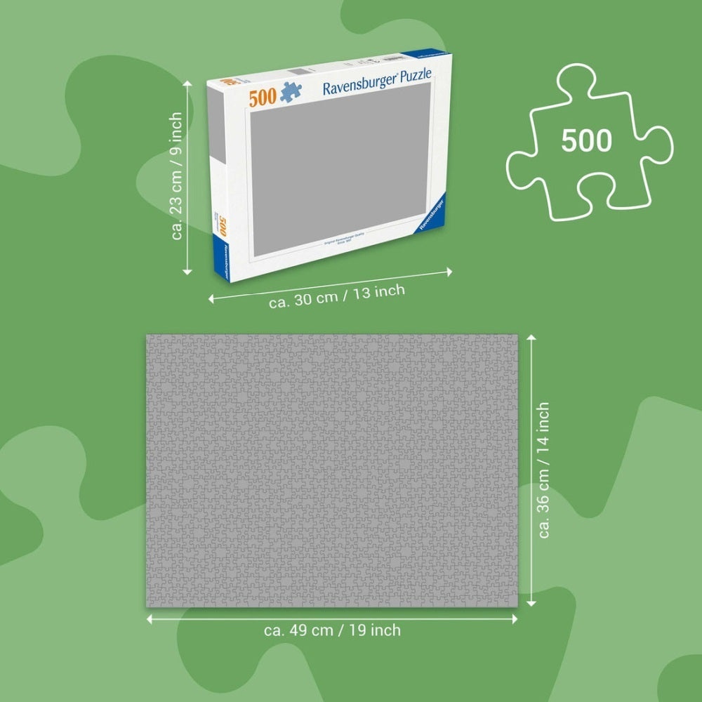 Ravensburger - Puzzle gradina bunicului 500 piese design nou - 3 | YEO