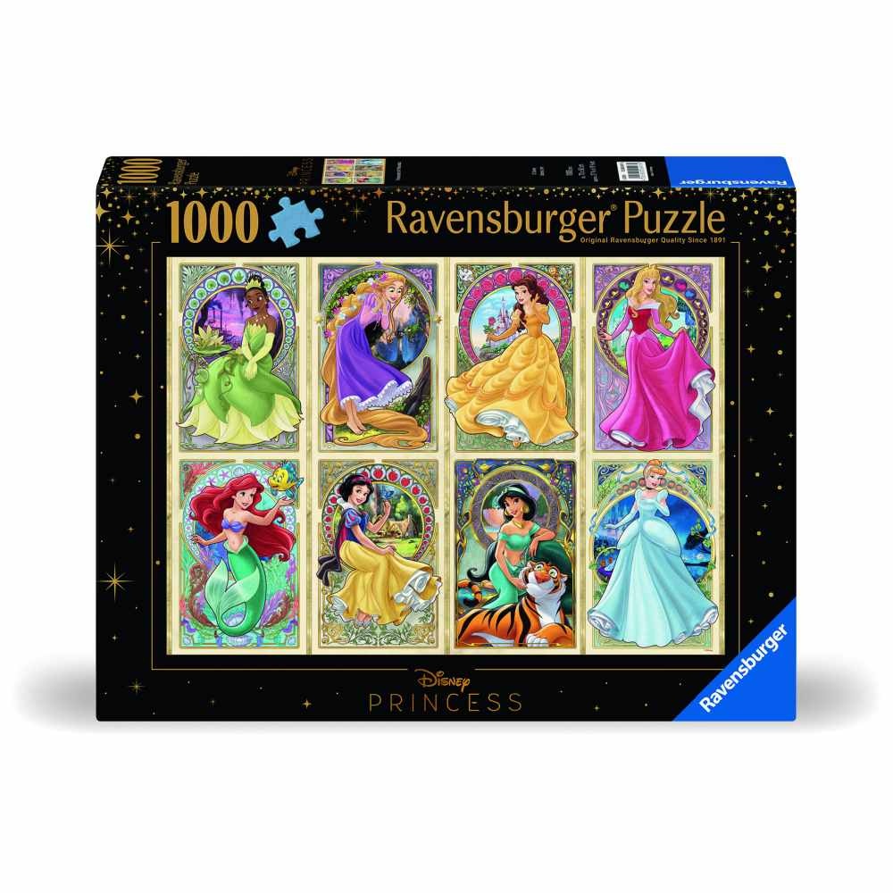 Ravensburger - Puzzle printesele Disney 1000 piese design nou - 1 | YEO