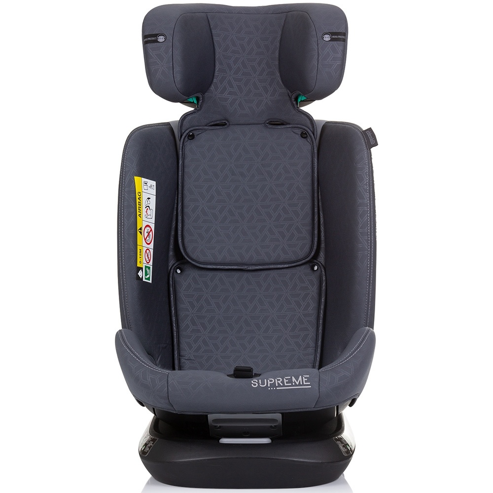 Scaun auto Chipolino Supreme I-Size 40-150 cm cu sistem Isofix granite - 2 | YEO