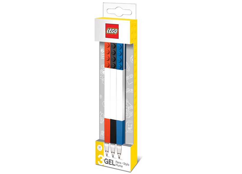 Set 3 pixuri LEGO cu gel