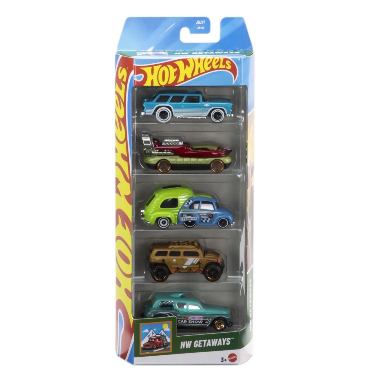 Set 5 Masini Hot Wheels Getaways