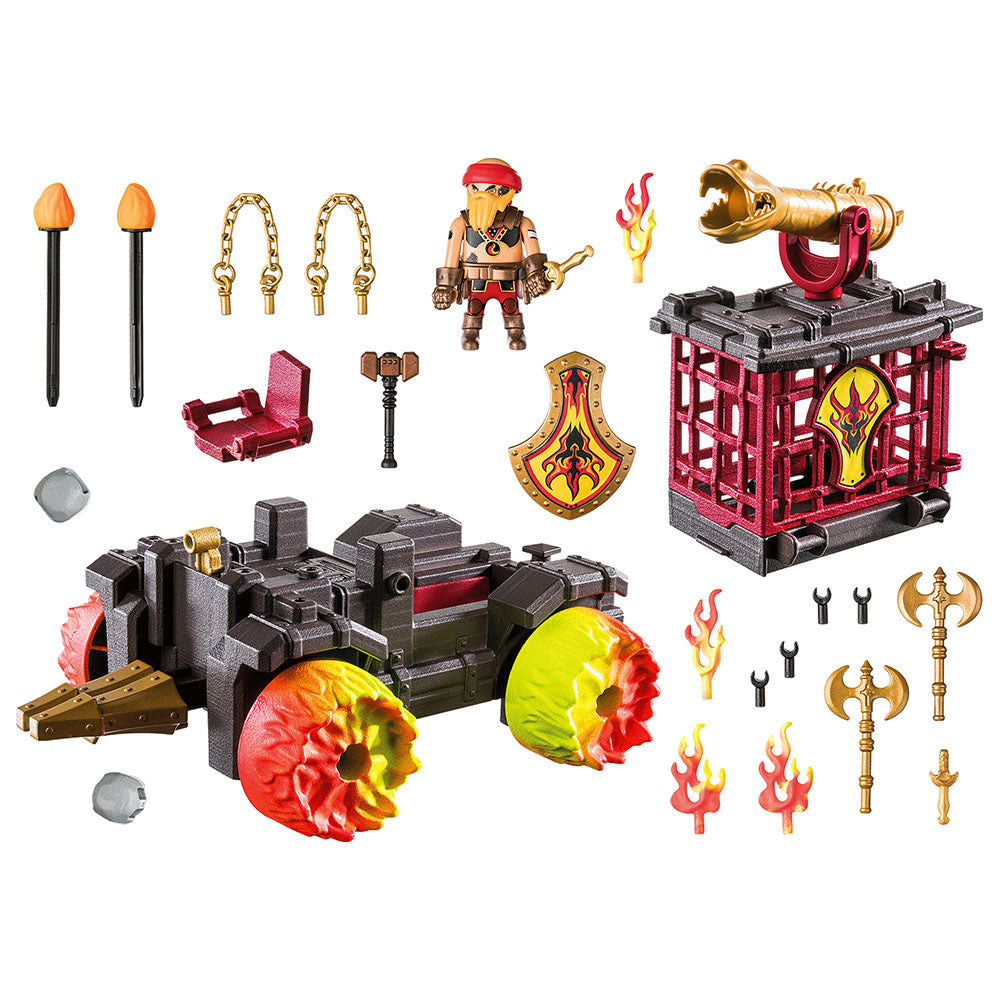 Set de joaca Playmobil - Masina Berbec A Banditilor Burnham - 2 | YEO