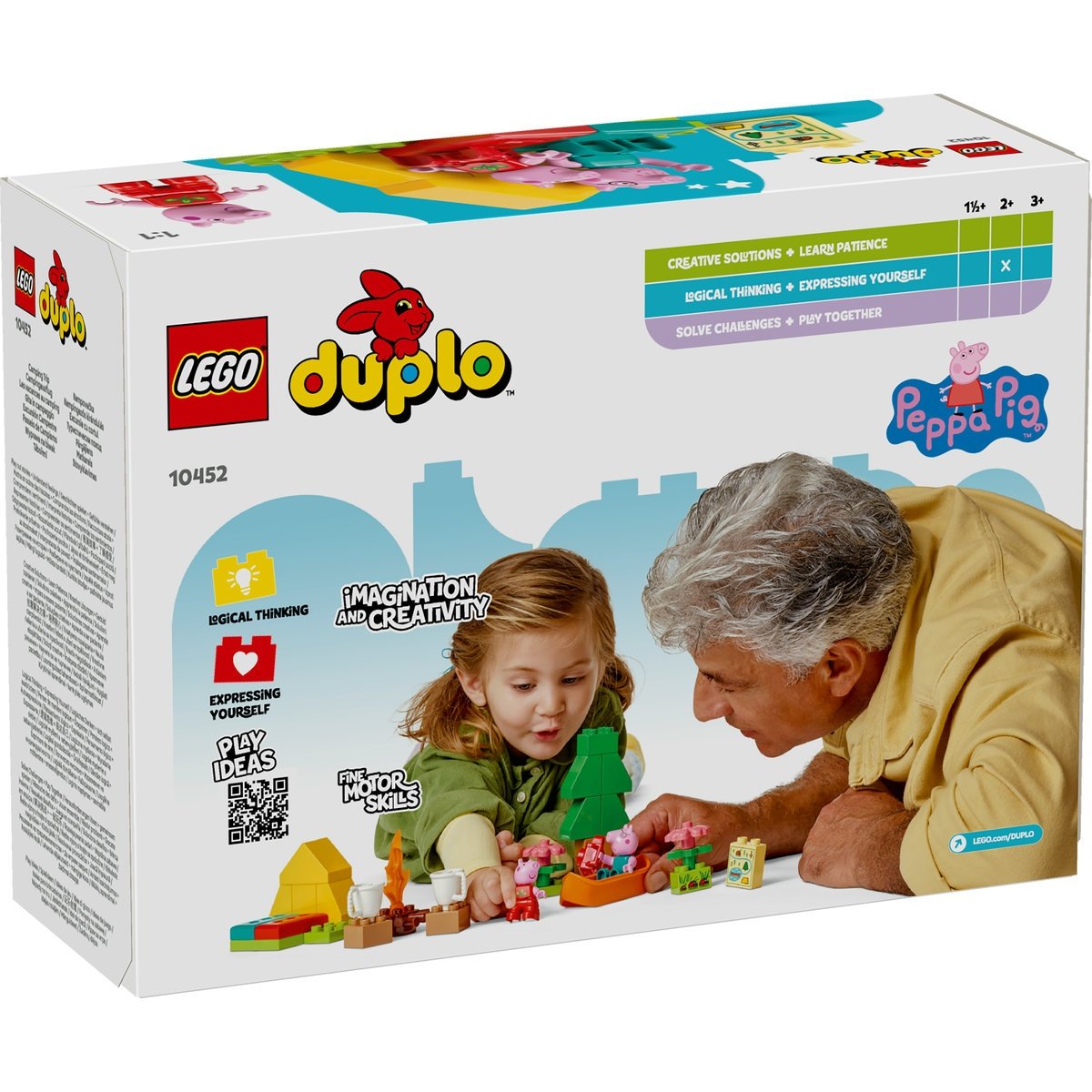 Set Jucarii LEGO DUPLO® - Excursie cu cortul (10452) - 1 | YEO