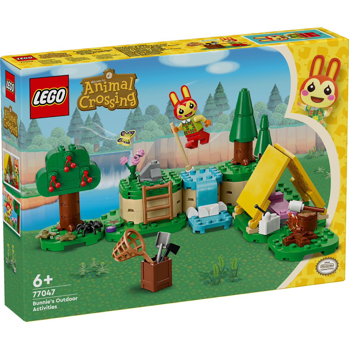 Set LEGO Animal Crossing - Activitatile lui Buni in aer liber (77047) - 1 | YEO