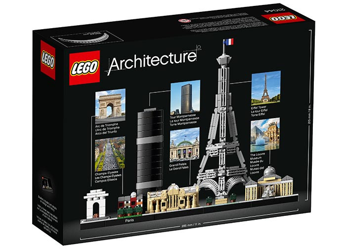 Set LEGO Architecture - Paris (21044) - 2 | YEO