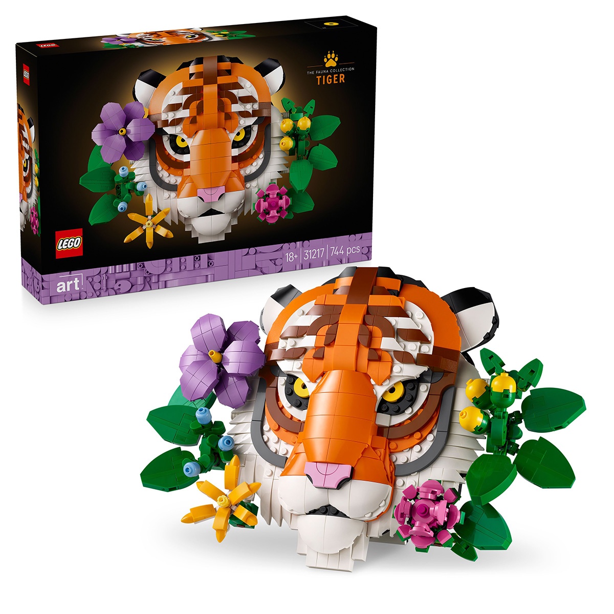 Set LEGO Art - Colectia de fauna – Tigru (31217)