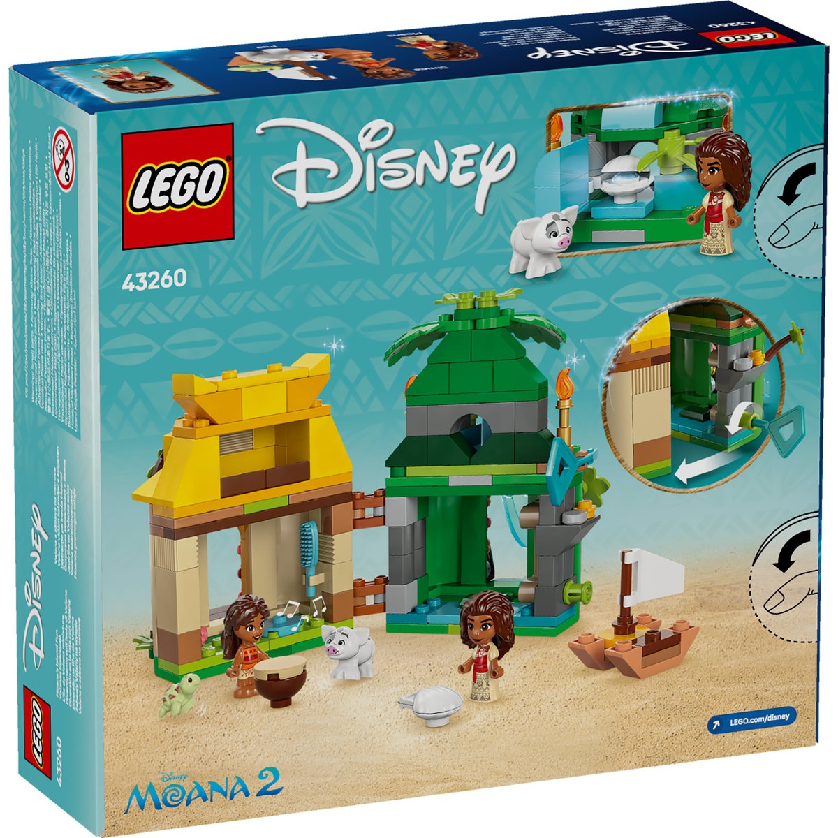 Set LEGO Disney - Distractie pe insula Moanei (43260) - 3 | YEO