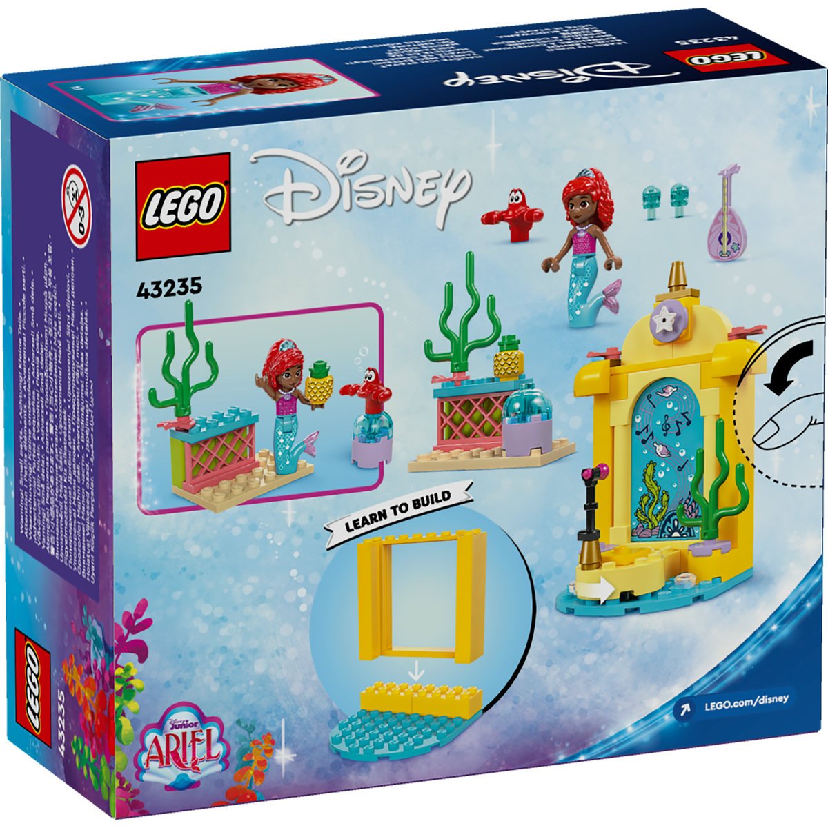 Set LEGO Disney - Scena muzicala a lui Ariel (43235) - 2 | YEO