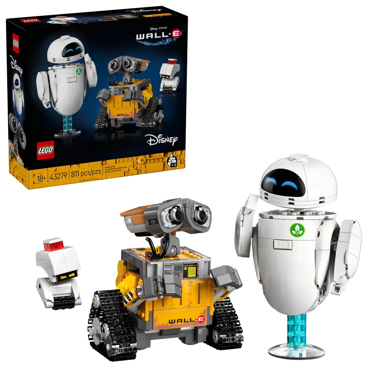 Set LEGO Disney - WALL-E şi EVE (43279)