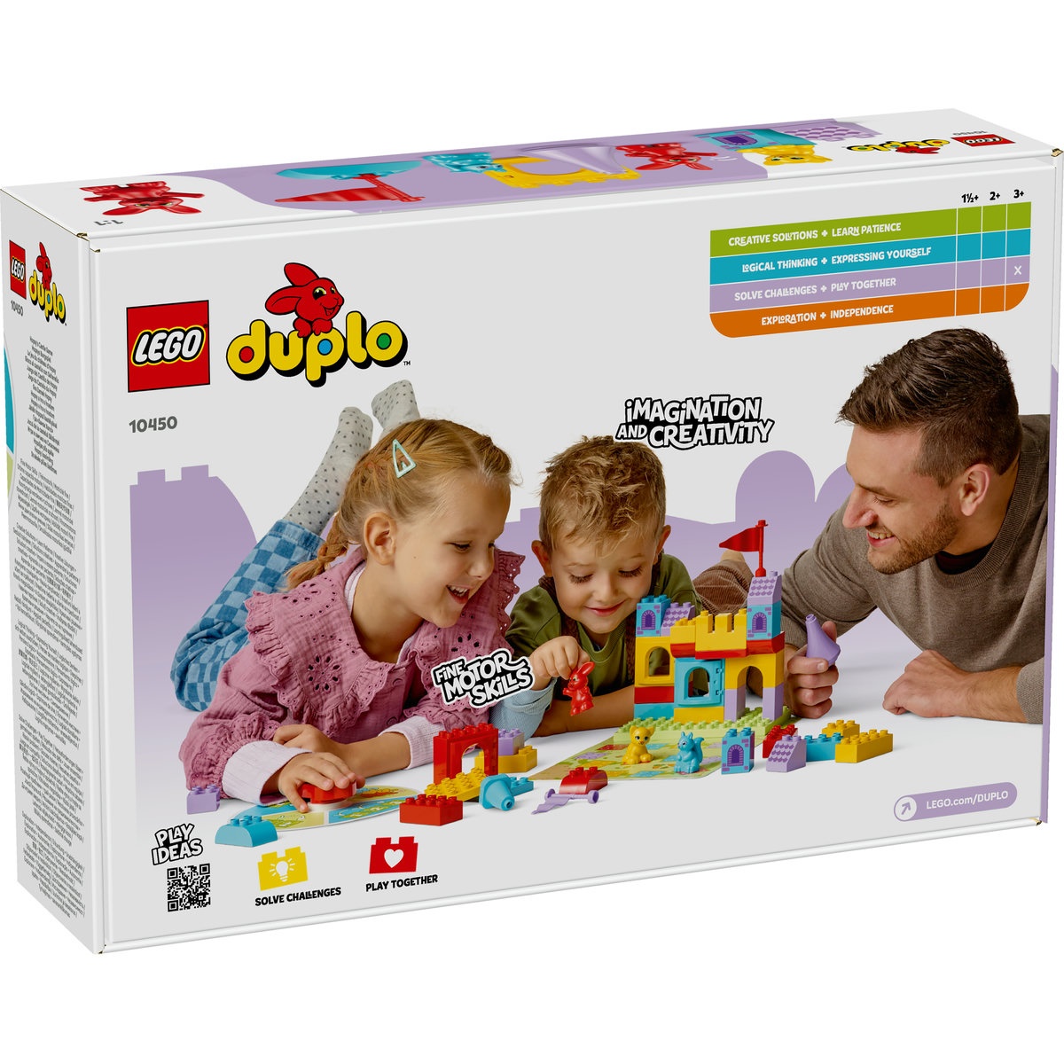 Set LEGO DUPLO - Jocul de la castelul Săltăreţei (10450) - 2 | YEO