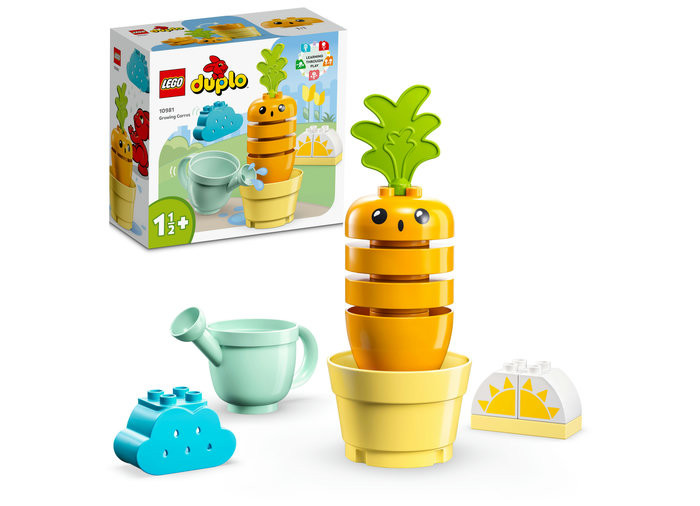 Set LEGO DUPLO - Kit de cultivare al morcovului (10981)