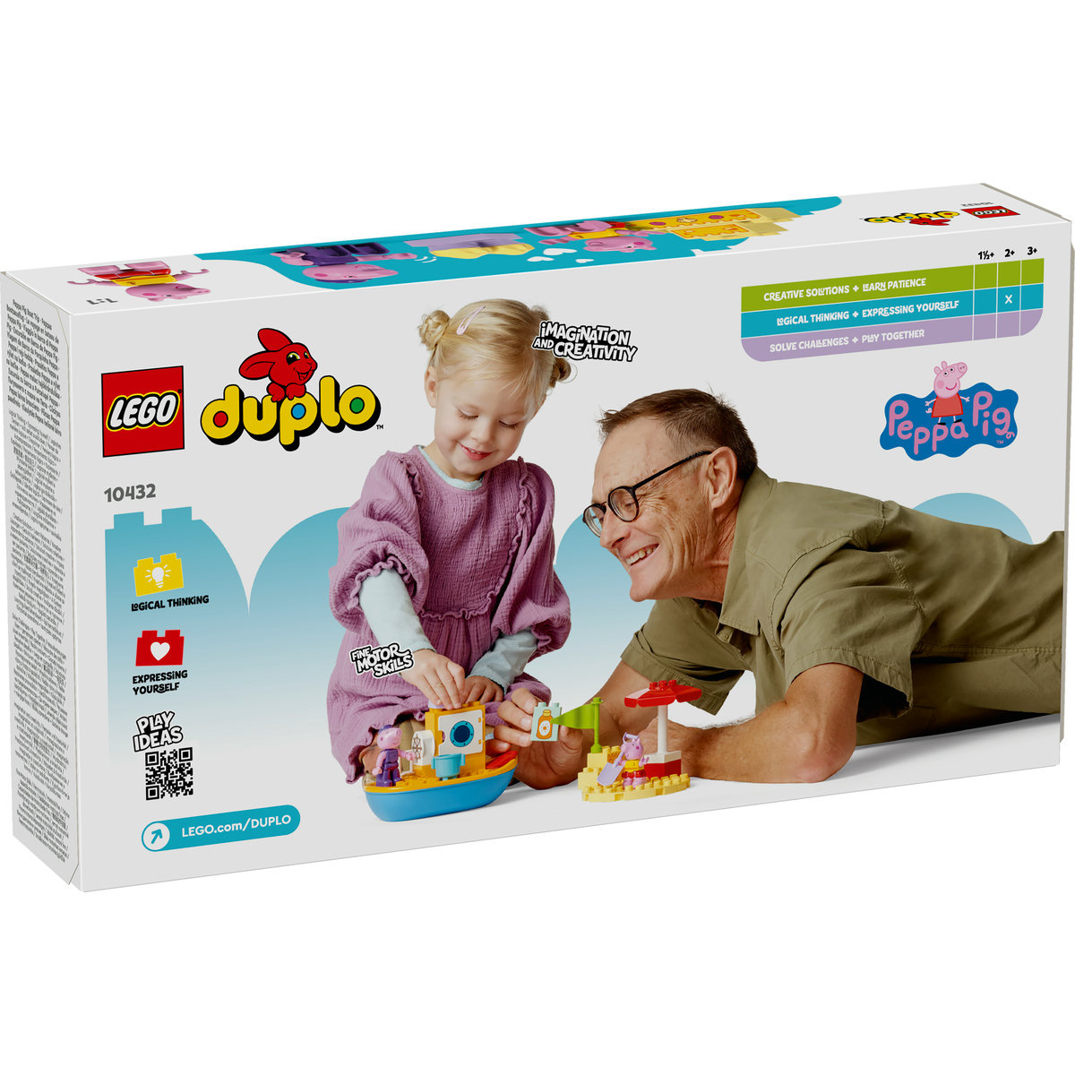 Set LEGO DUPLO - Purcelusa Peppa si Excursia cu barca (10432) - 2 | YEO