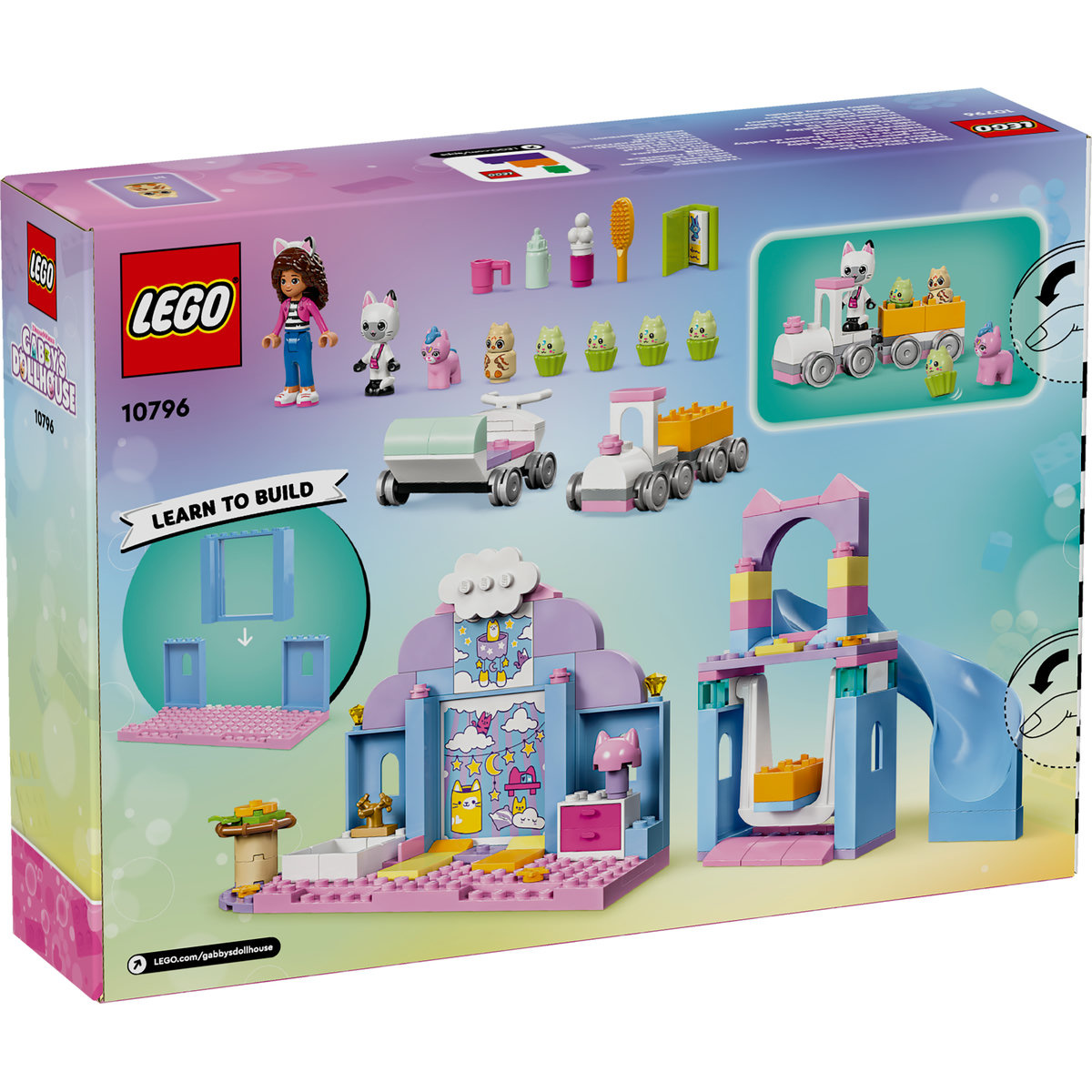 Set LEGO Gabbyʼs Dollhouse - Pisi-Cresa Ureche a lui Gabby (10796) - 2 | YEO