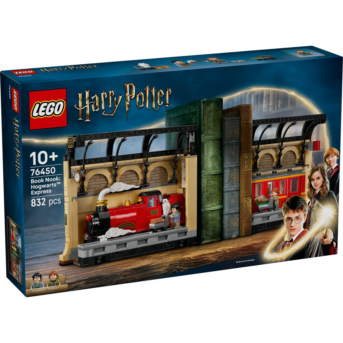 Set LEGO Harry Potter - Colțul cu cărți: Expresul Hogwarts (76450) - 1 | YEO