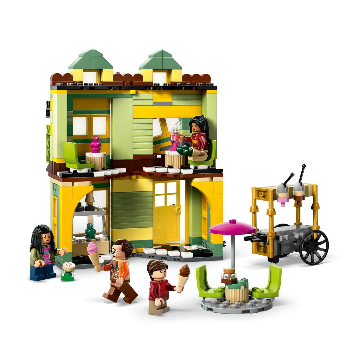 Set LEGO Harry Potter - Furnituri Vâjthaț de calitate și magazin de înghețată (76452) - 2 | YEO