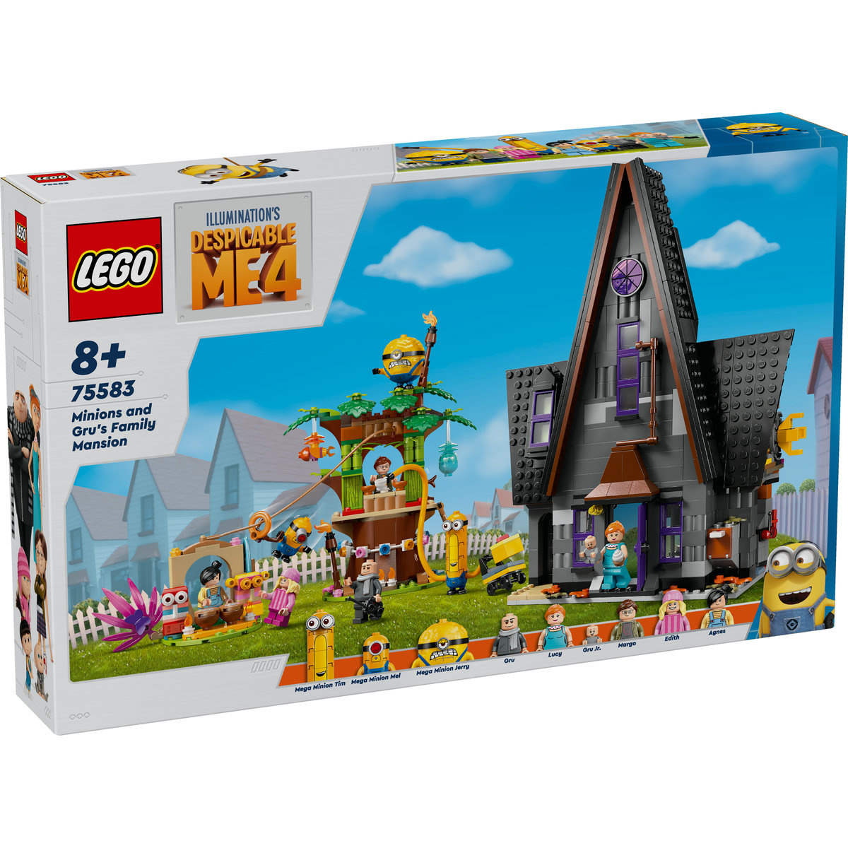 Set LEGO Minions - Resedinta de familie a lui Gru si a minionilor (75583) - 1 | YEO