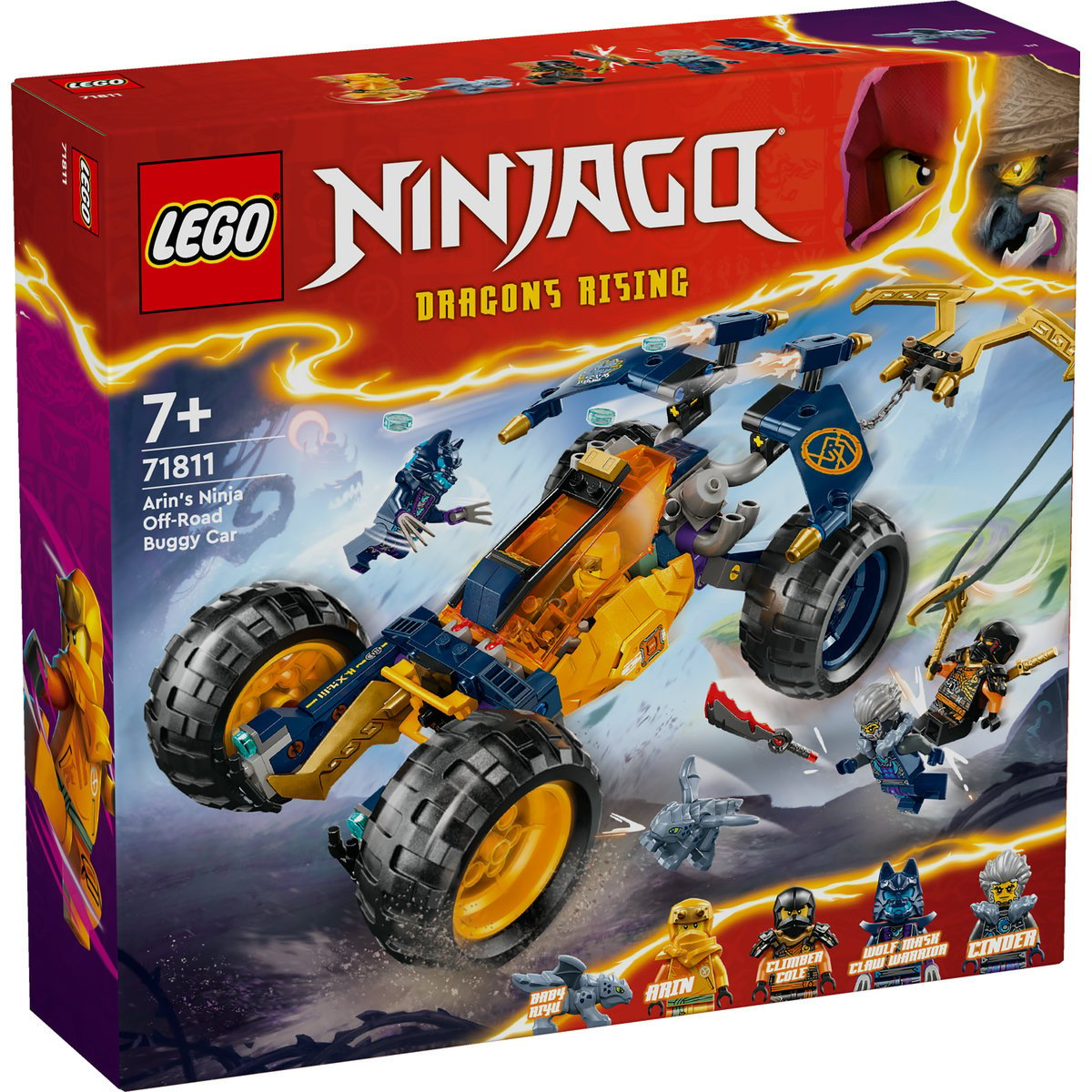 Set LEGO Ninjago - Buggy-ul Off-Road al lui Arin (71811) - 1 | YEO