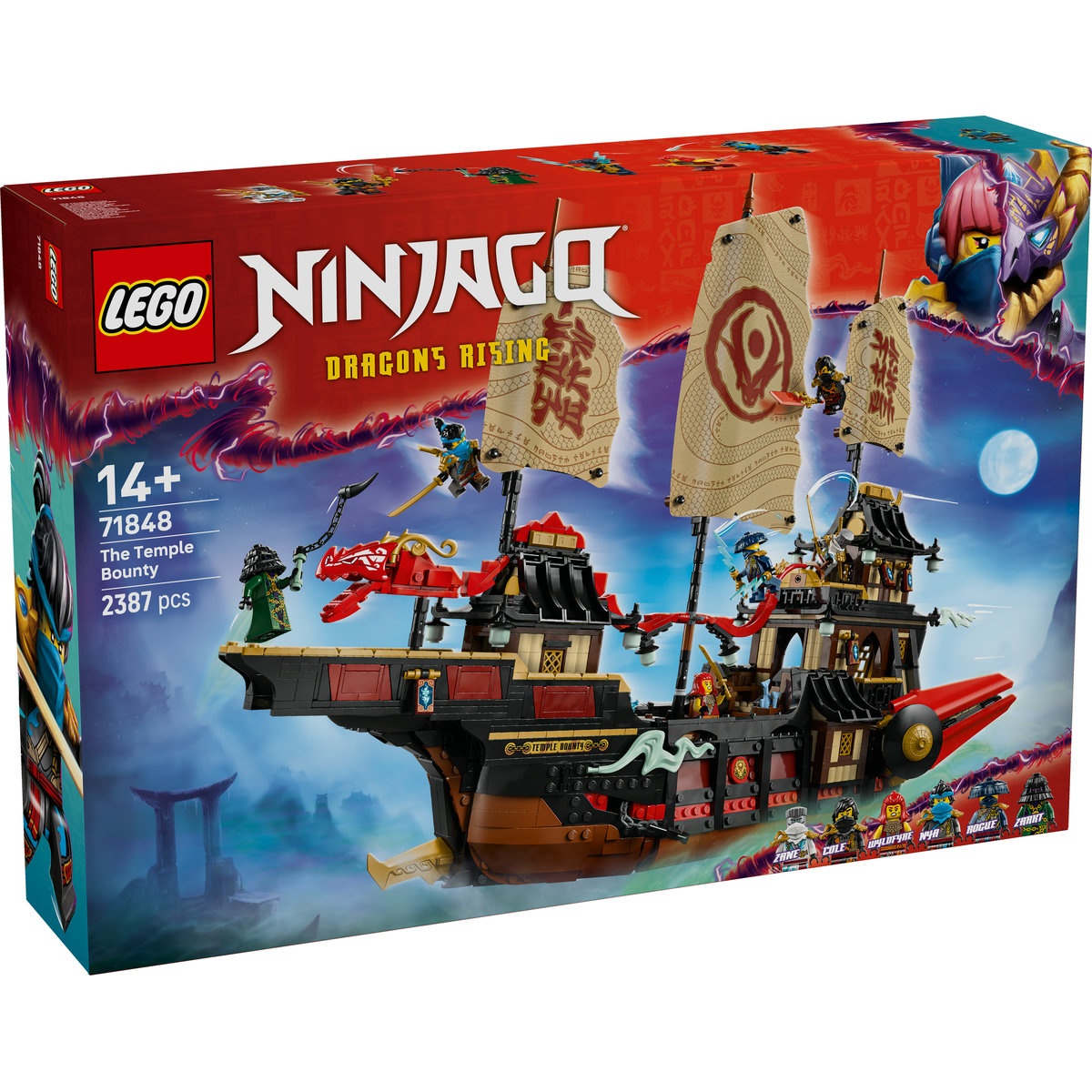 Set LEGO Ninjago - Nava Bounty a Templului (71848) - 1 | YEO