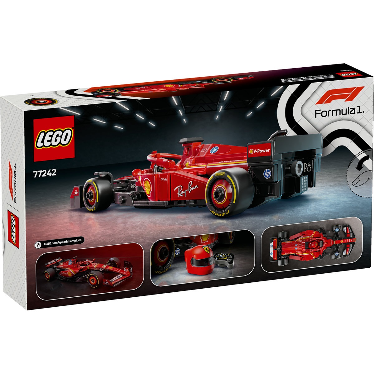 Set LEGO Speed Champions - Masina de curse F1® Ferrari SF-24 (77242) - 2 | YEO