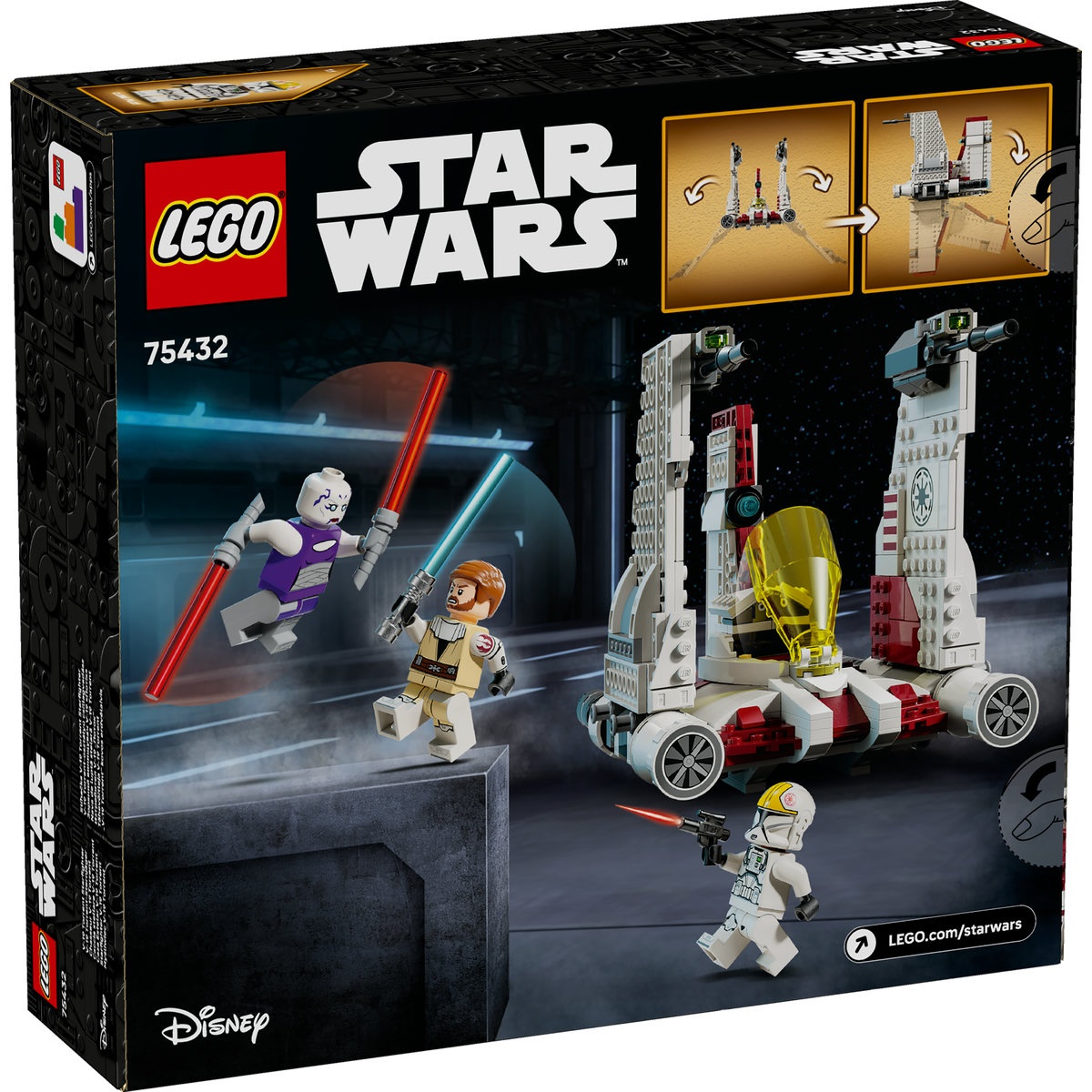 Set LEGO Star Wars - Nava de lupta stelara V-19 Torrent (75432) - 2 | YEO