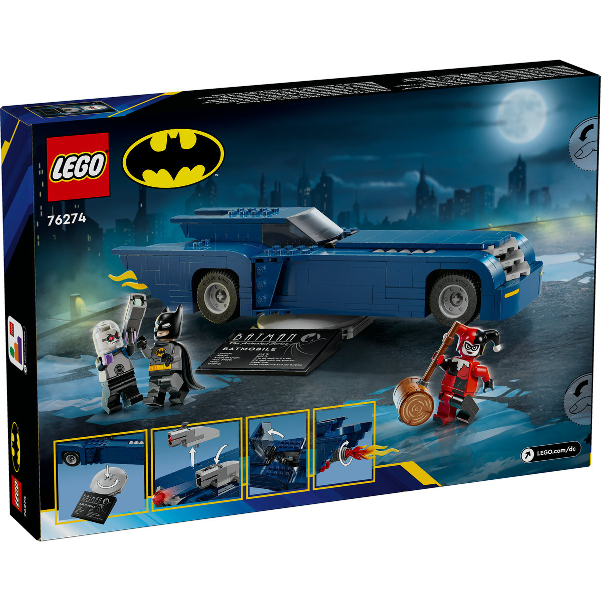 Set LEGO Super Heroes - Batman™ cu Batmobile™ vs Harley Quinn™ si Mr. Freeze™ (76274) - 2 | YEO