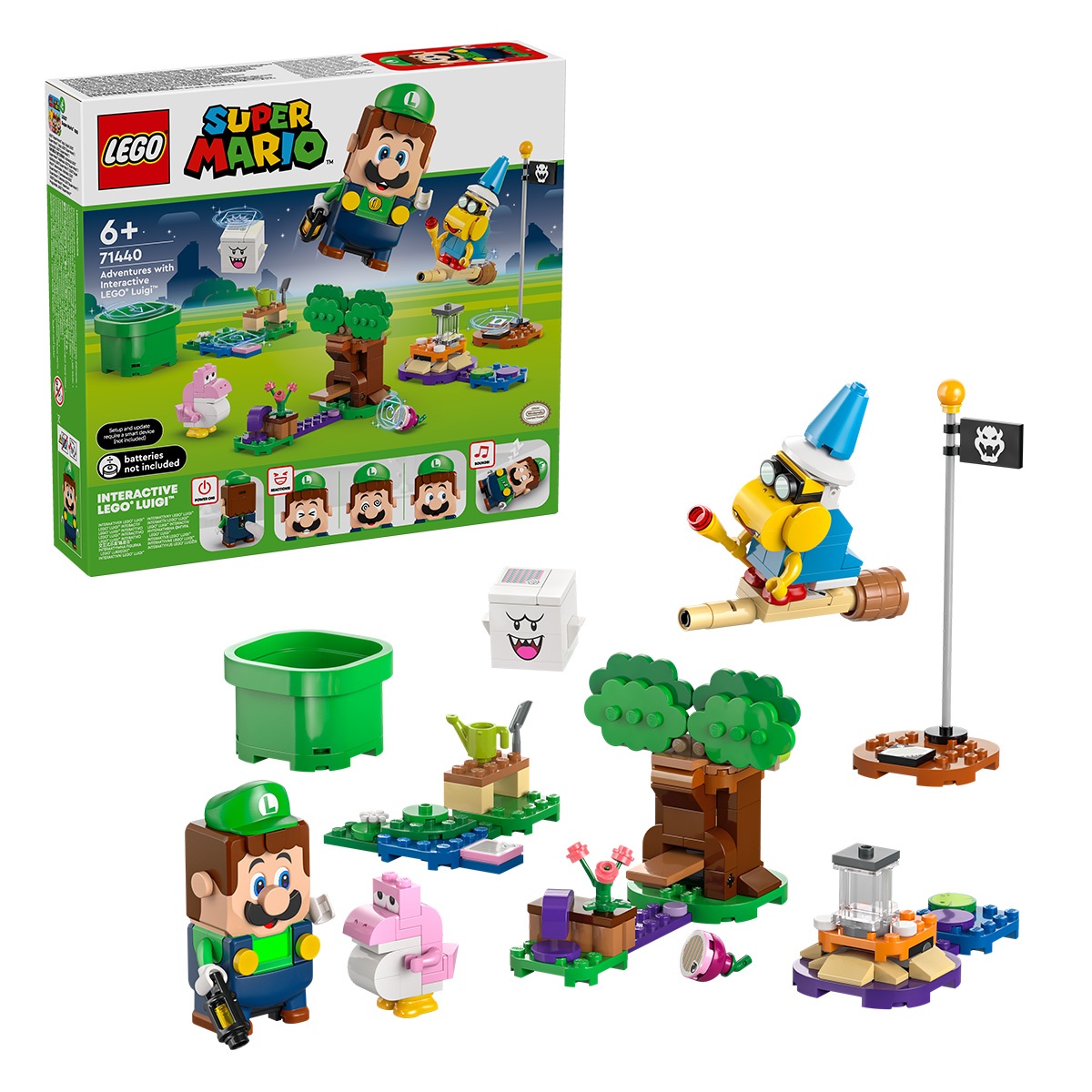 Set LEGO Super Mario - Aventuri cu LEGO Luigi™ interactiv (71440)