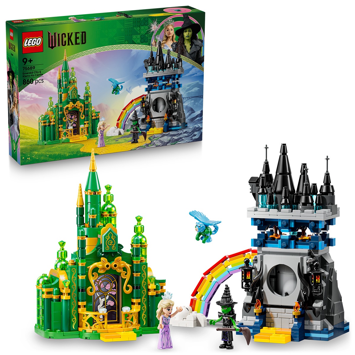 Set LEGO Wicked - Emerald City şi Castelul Kiamo Ko (75689)