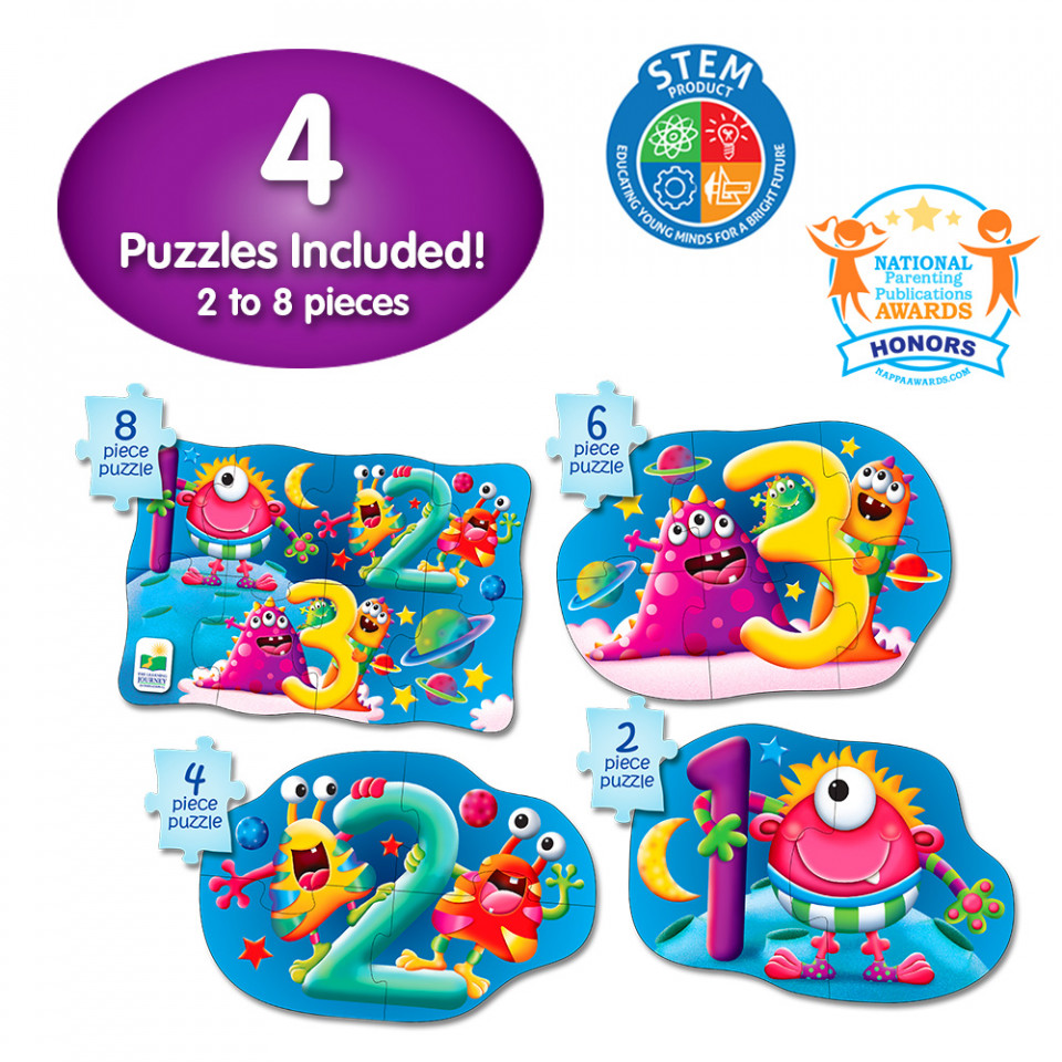 Set Primele Mele 4 Puzzle-Uri 123 - 3 | YEO