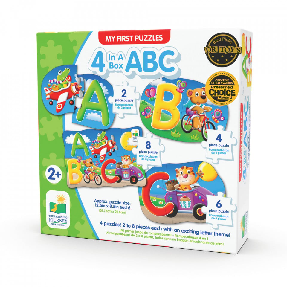 Set Primele Mele 4 Puzzle-Uri Abc - Eng - 1 | YEO